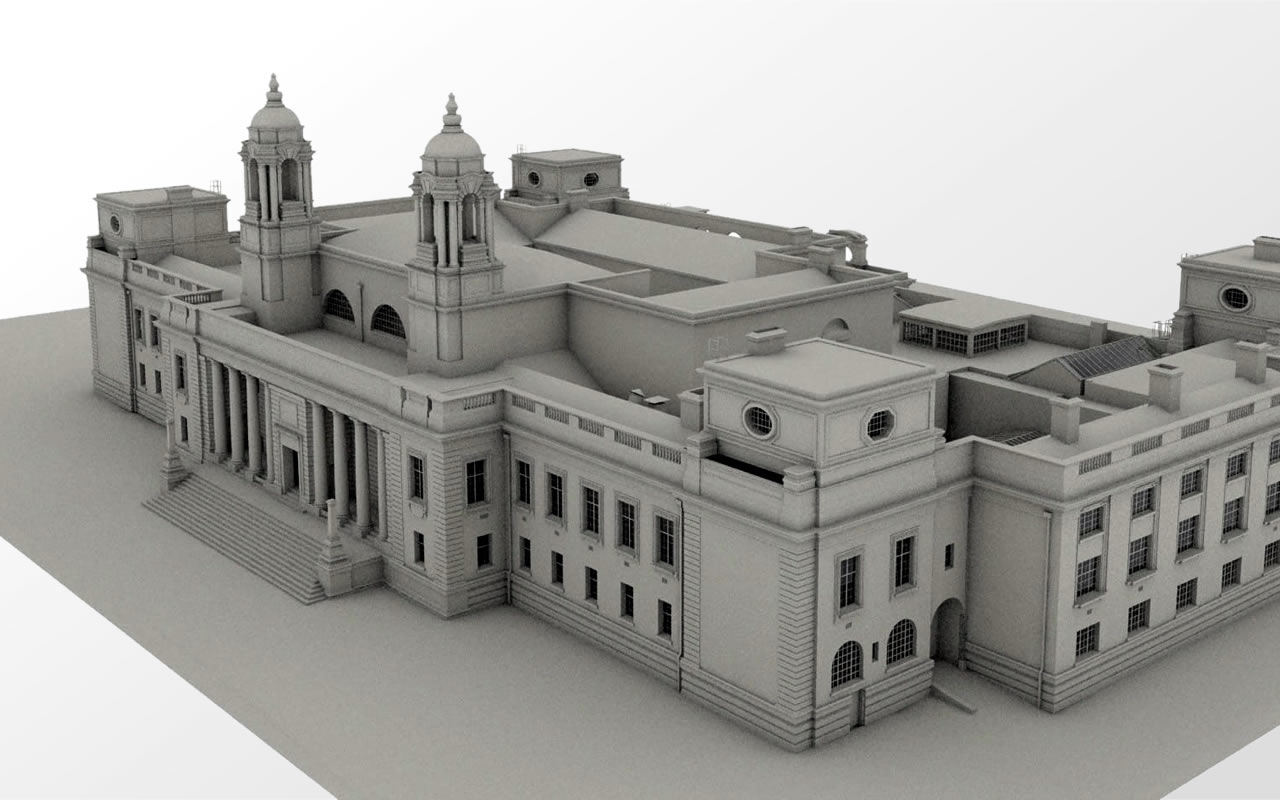 Cardiff Crown Court - Revit Survey