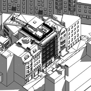 Mortimer Street, Fitzrovia, London - Scan To BIM