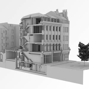 Great Portland Street, London - Scan To BIM